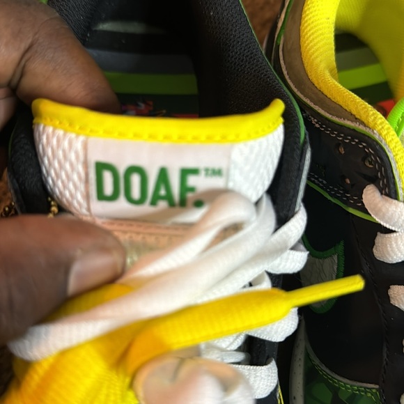 COPY - Nike dunk low “ what the duck” Away multicolored size 10 - Picture 7 of 12